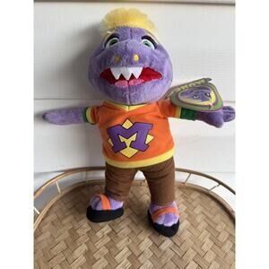 Chuck E Cheese Pizza Time Mr Munch 11" Plush Monster Doll Toy Stuffed Animal NWT